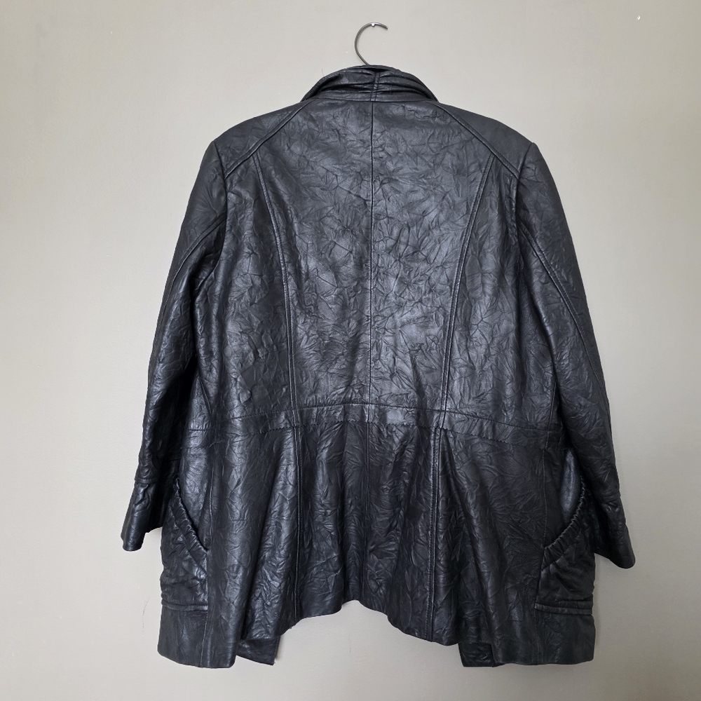 DANIER | Vintage 90s Black Leather Thinsulate Lined Jacket – Women’s XL - Picture 4 of 11